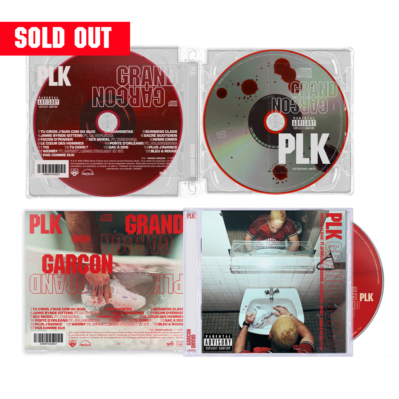 Pack CD numéroté — Édition limitée